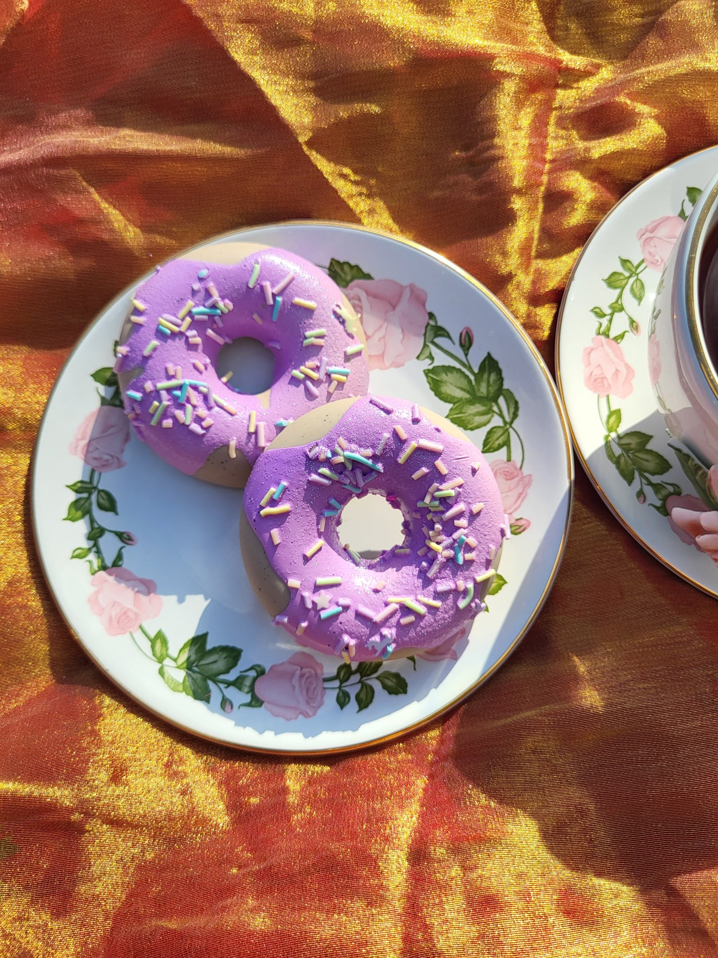 Jumbo Donut Hair clip
