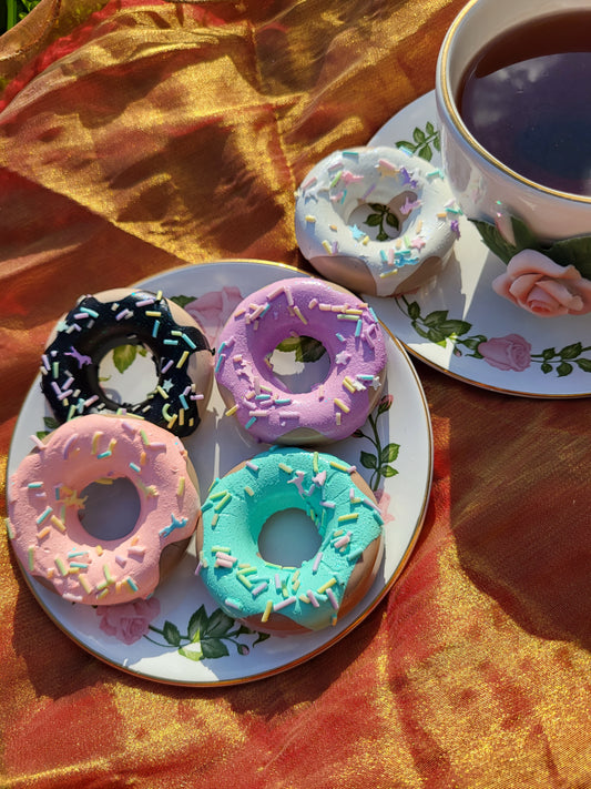 Donut Hair clip Pair