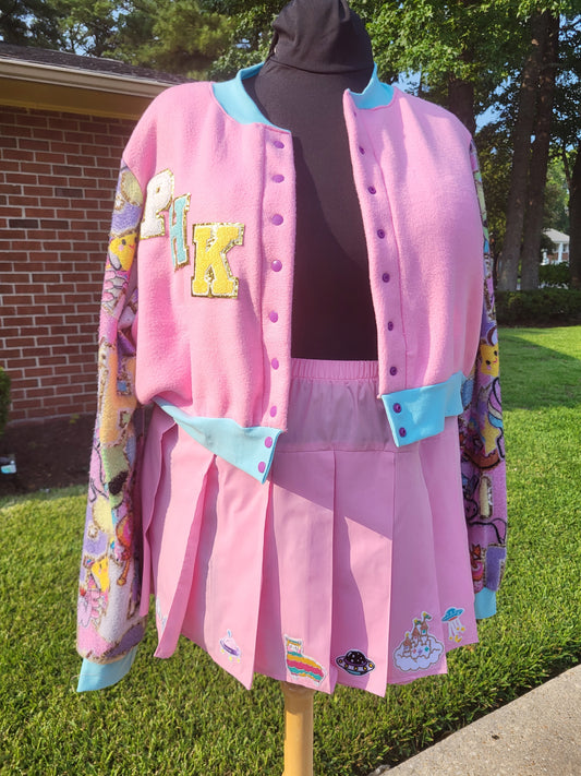 Patch Collector Customizable varisity style jacket