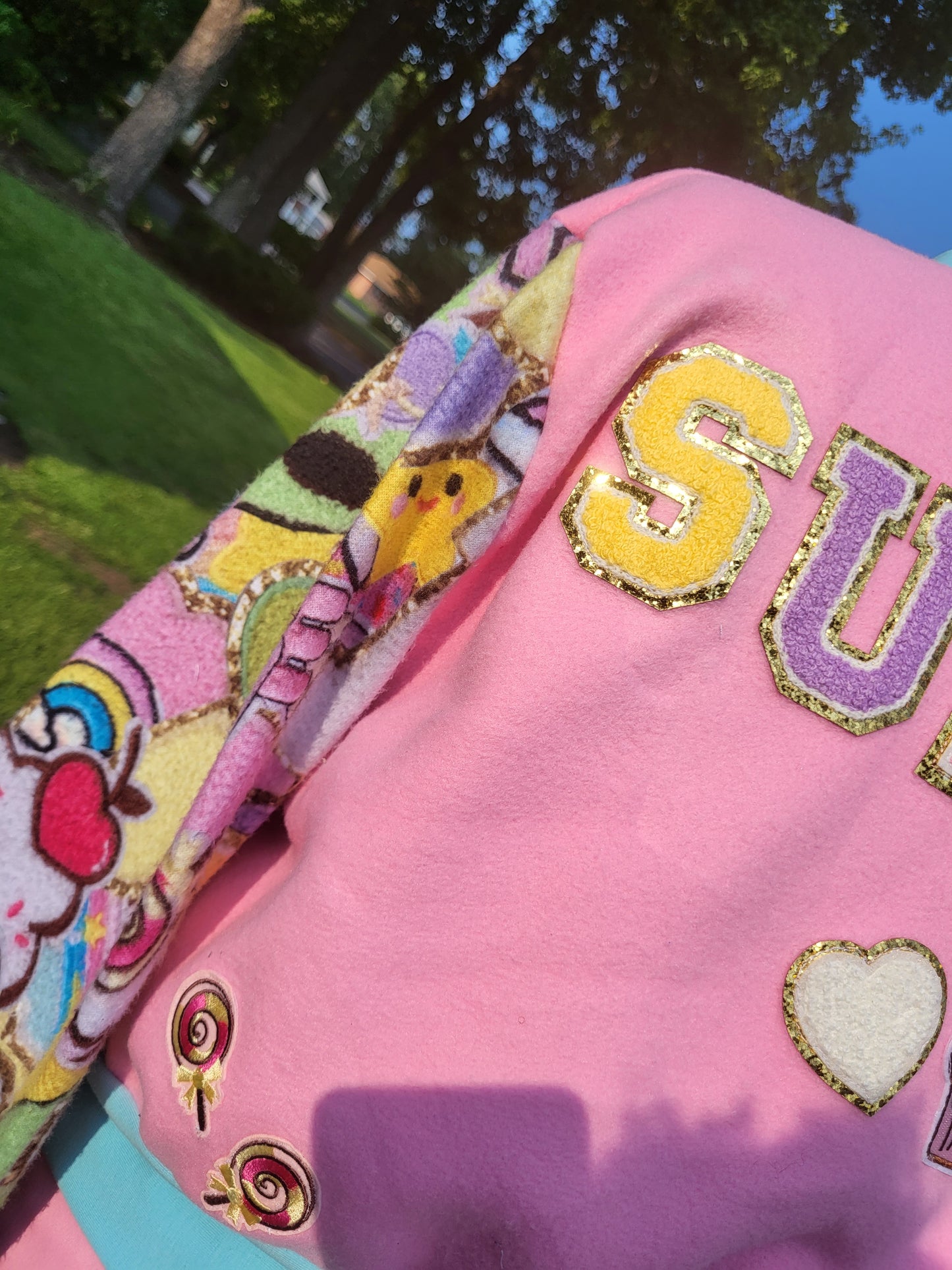 Patch Collector Customizable varisity style jacket