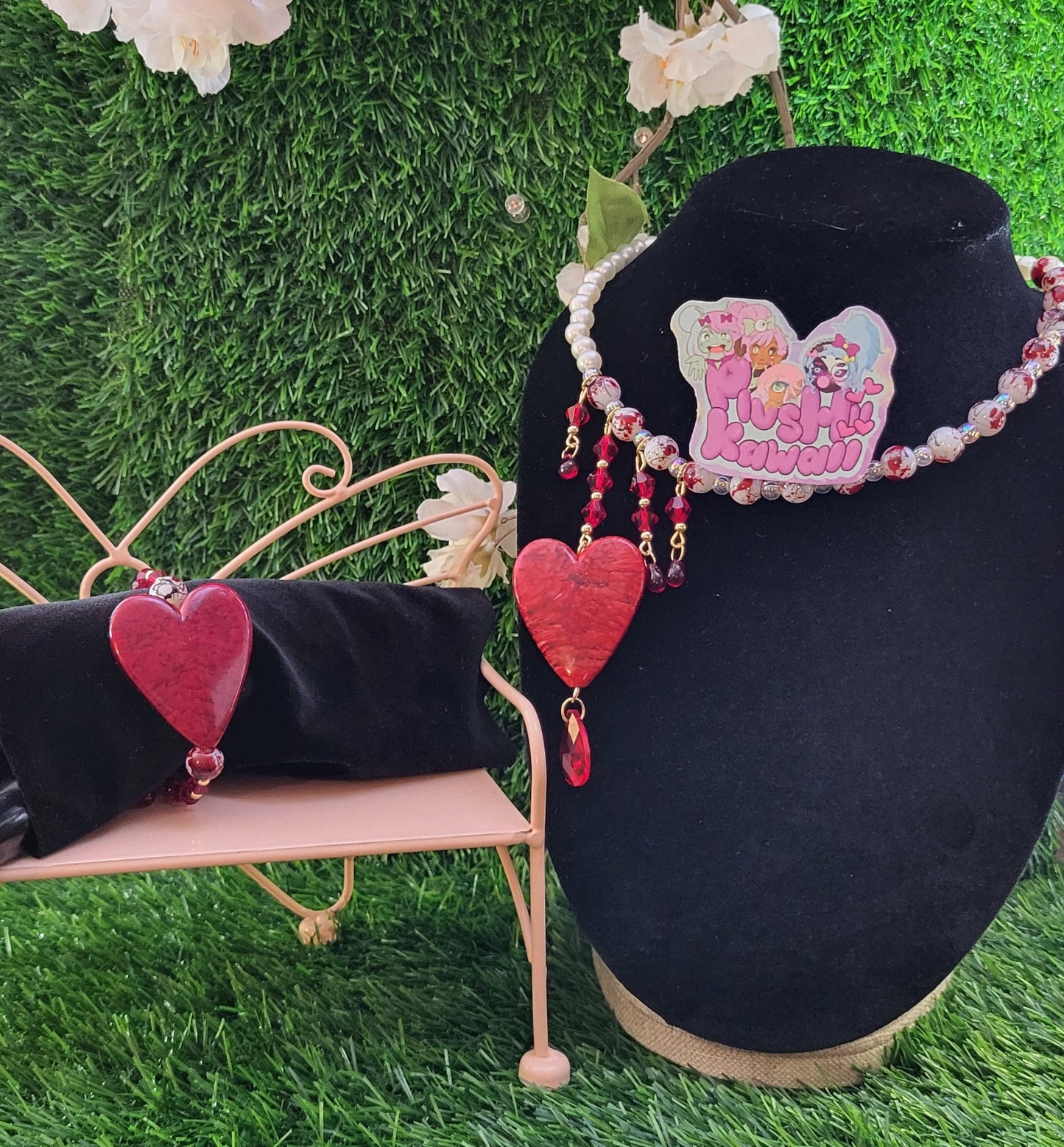 Bitten Heart Bracelet