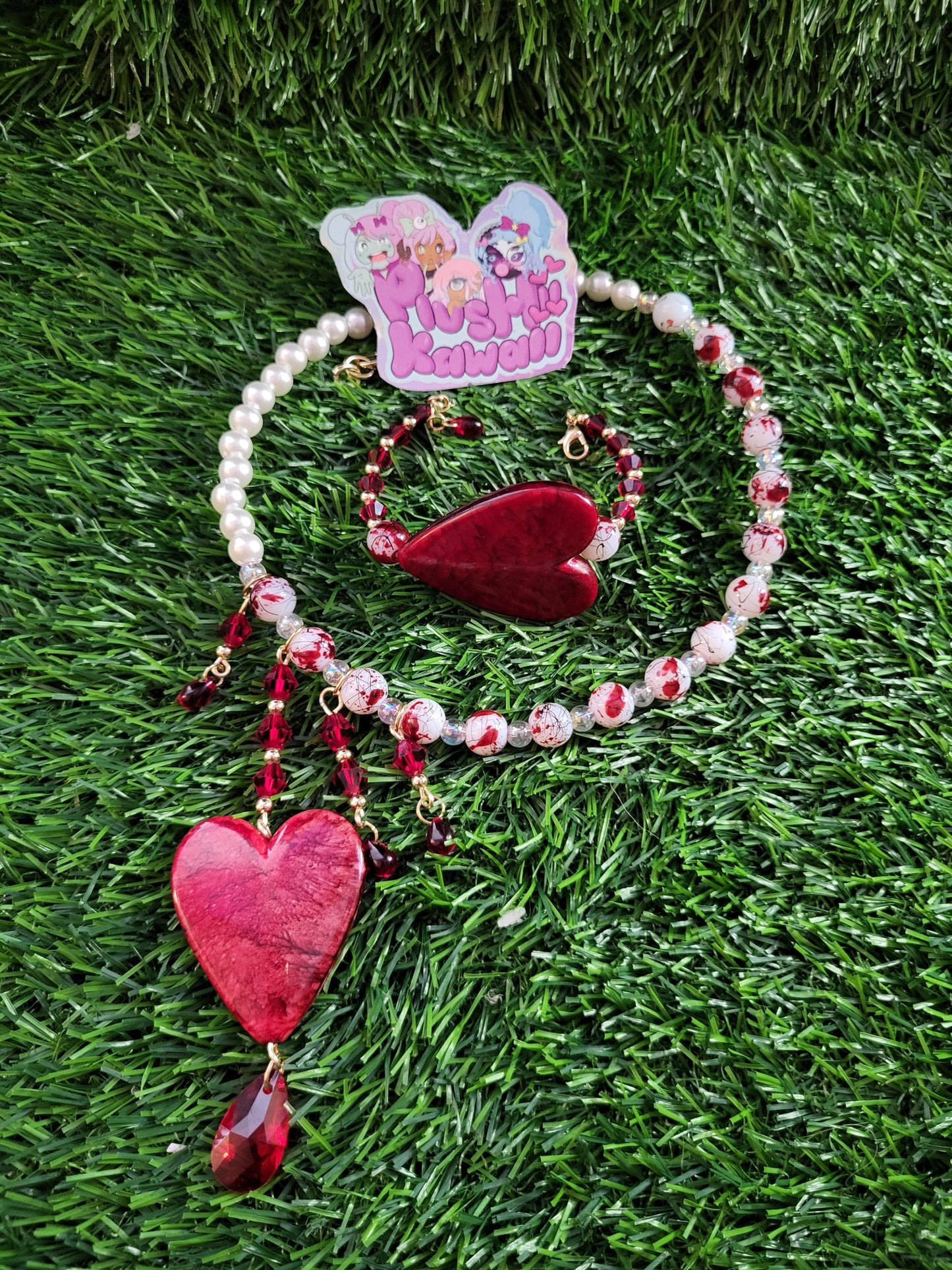 Bitten Heart Bracelet