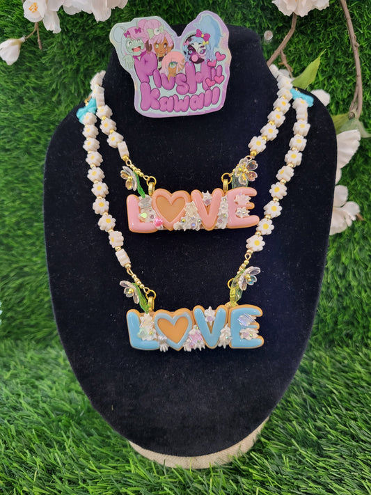 Spring L.O.V.E Necklace