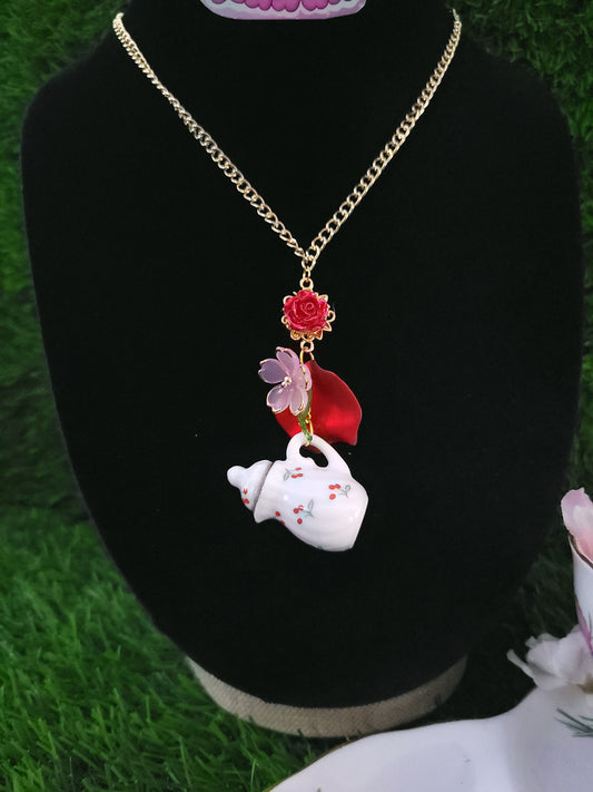 Teapot Necklace