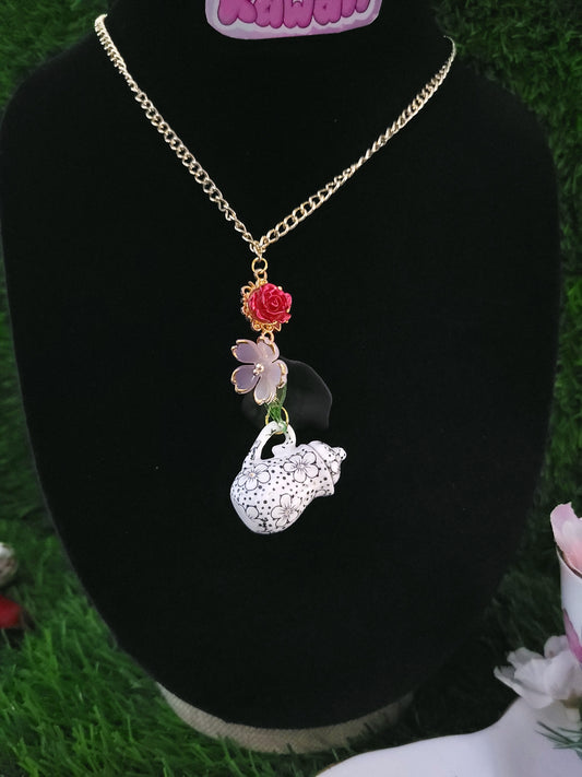 Teapot Necklace