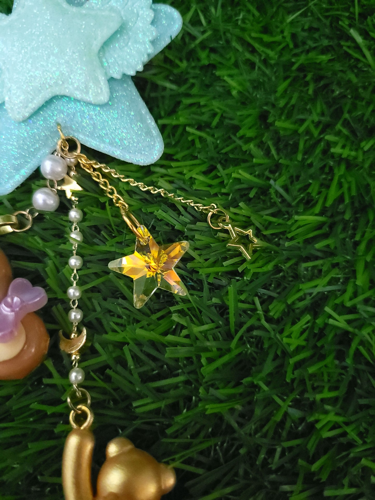 Bear Charm Dangle Clip