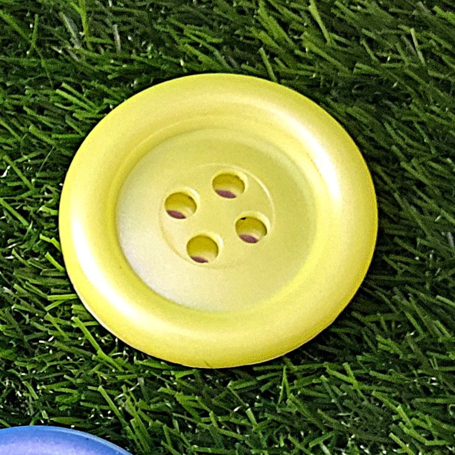 Pastel Neon Jumbo Button 2 way clip