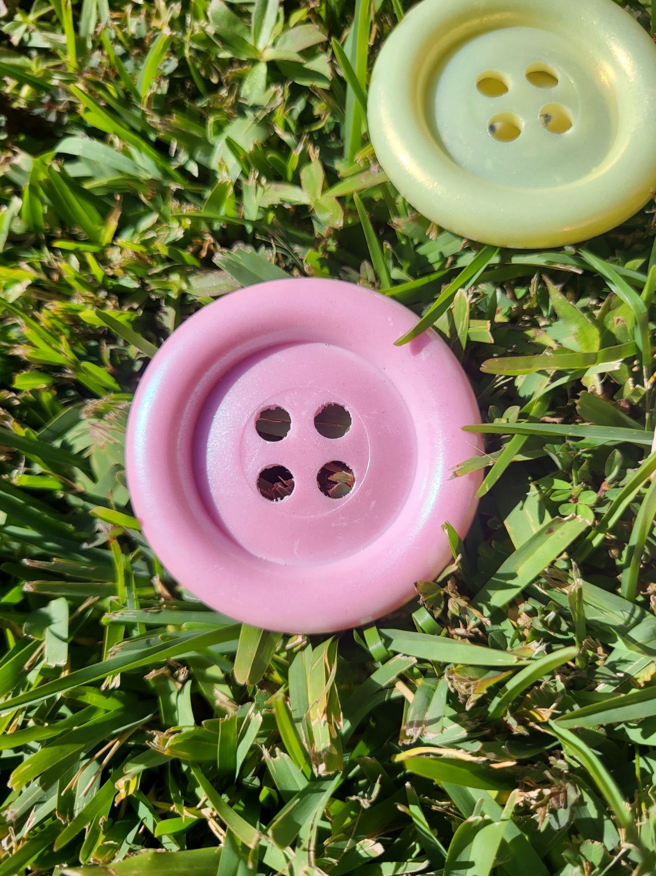 Jumbo Button 2 way hair clip pin