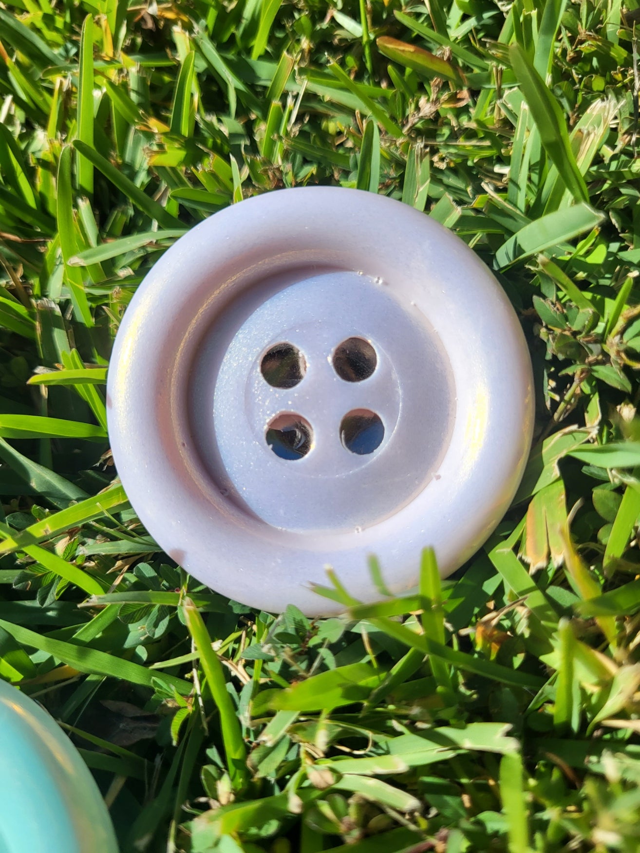 Jumbo Button 2 way hair clip pin