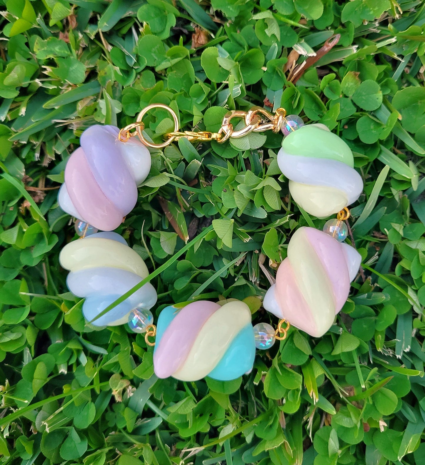 Marshmallow twist Bracelet