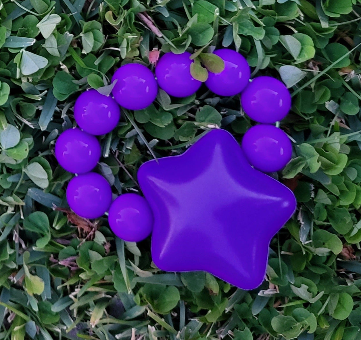 Puff star bracelet