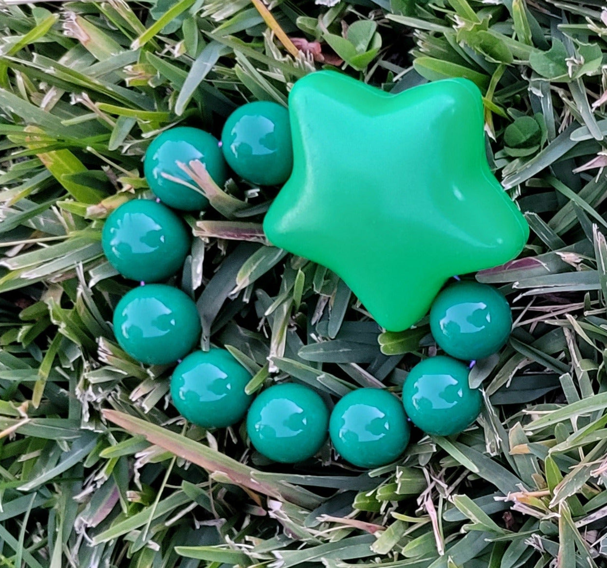 Puff star bracelet