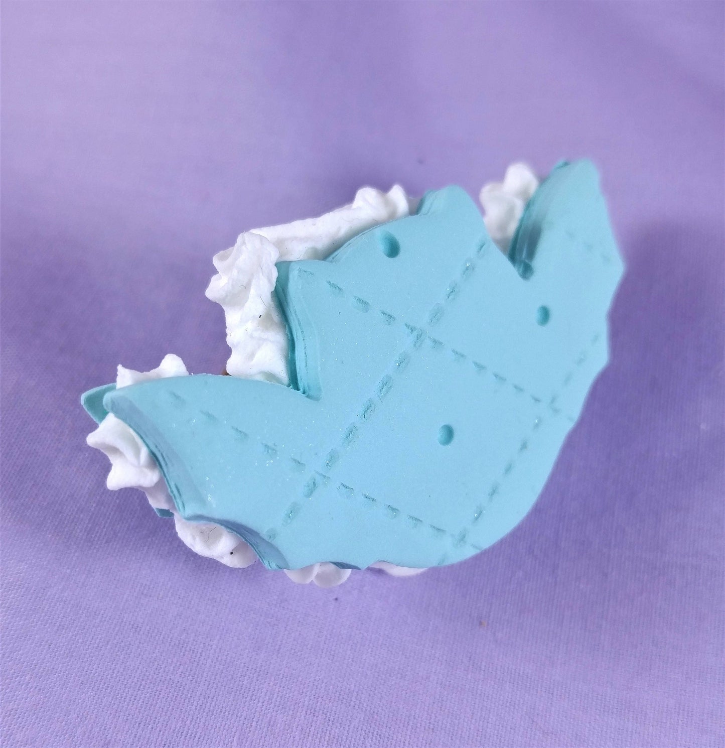 Bat Macaron Adjustable Ring