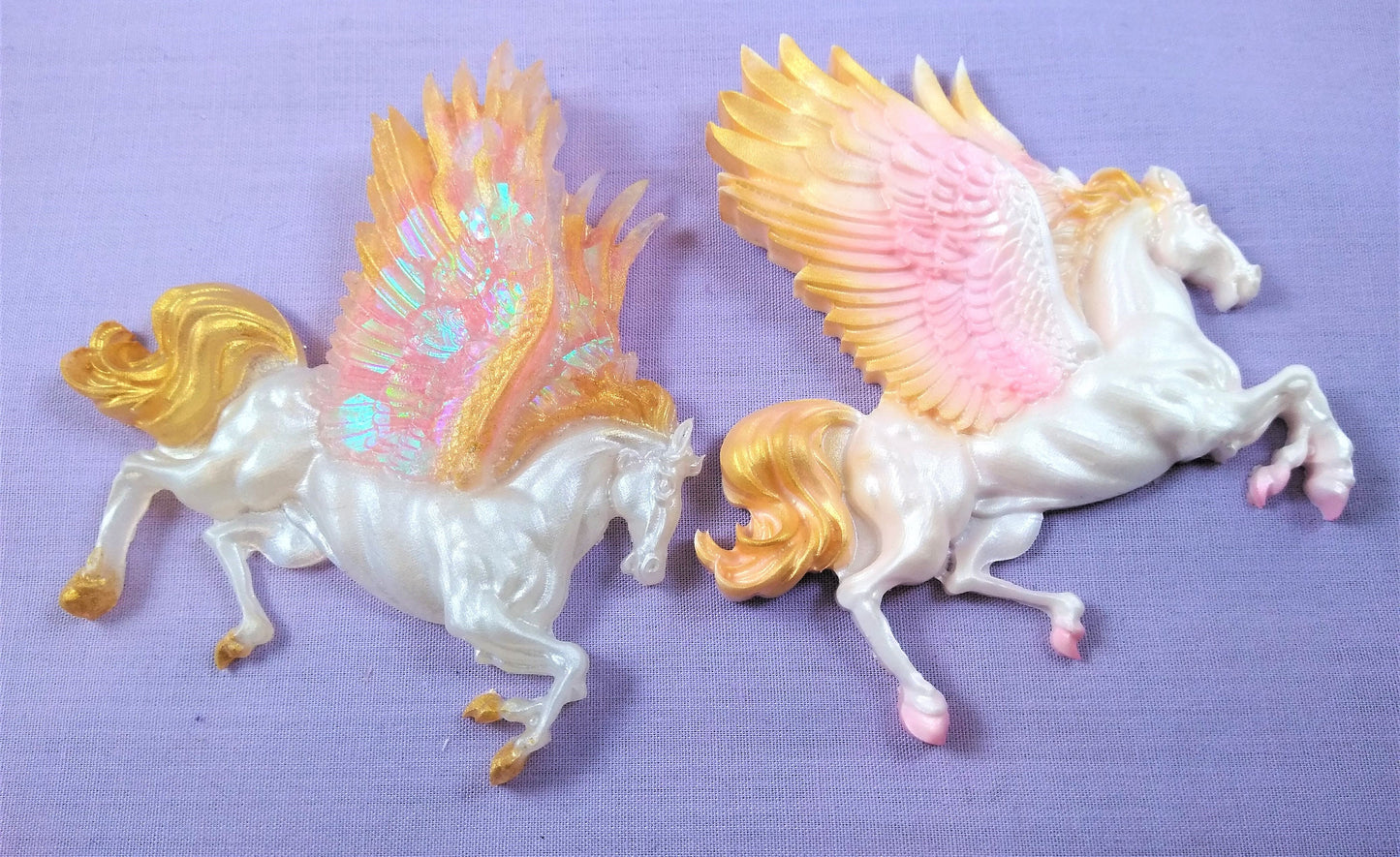 Pretty pastel pegasus necklace