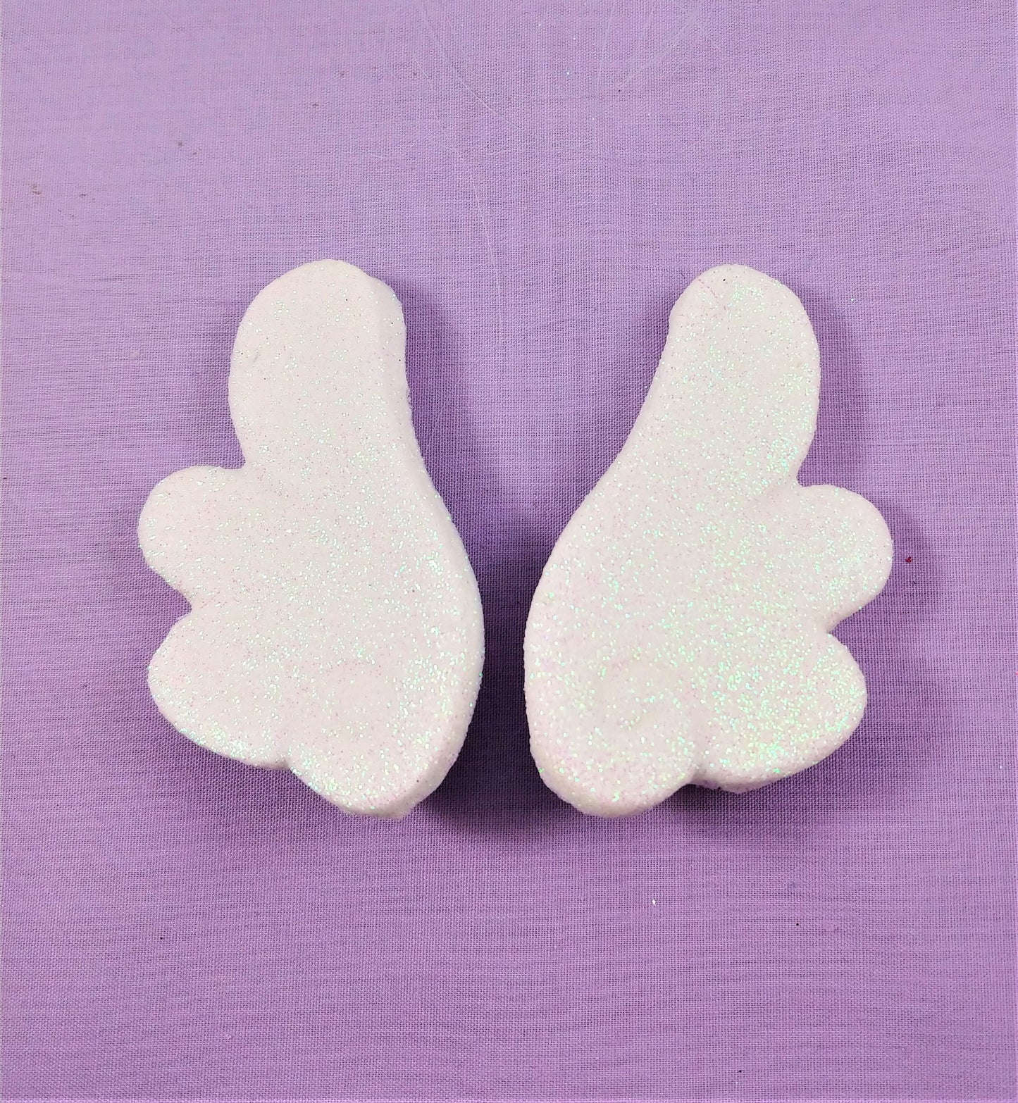 Iridescent glitter magical girl hair clips