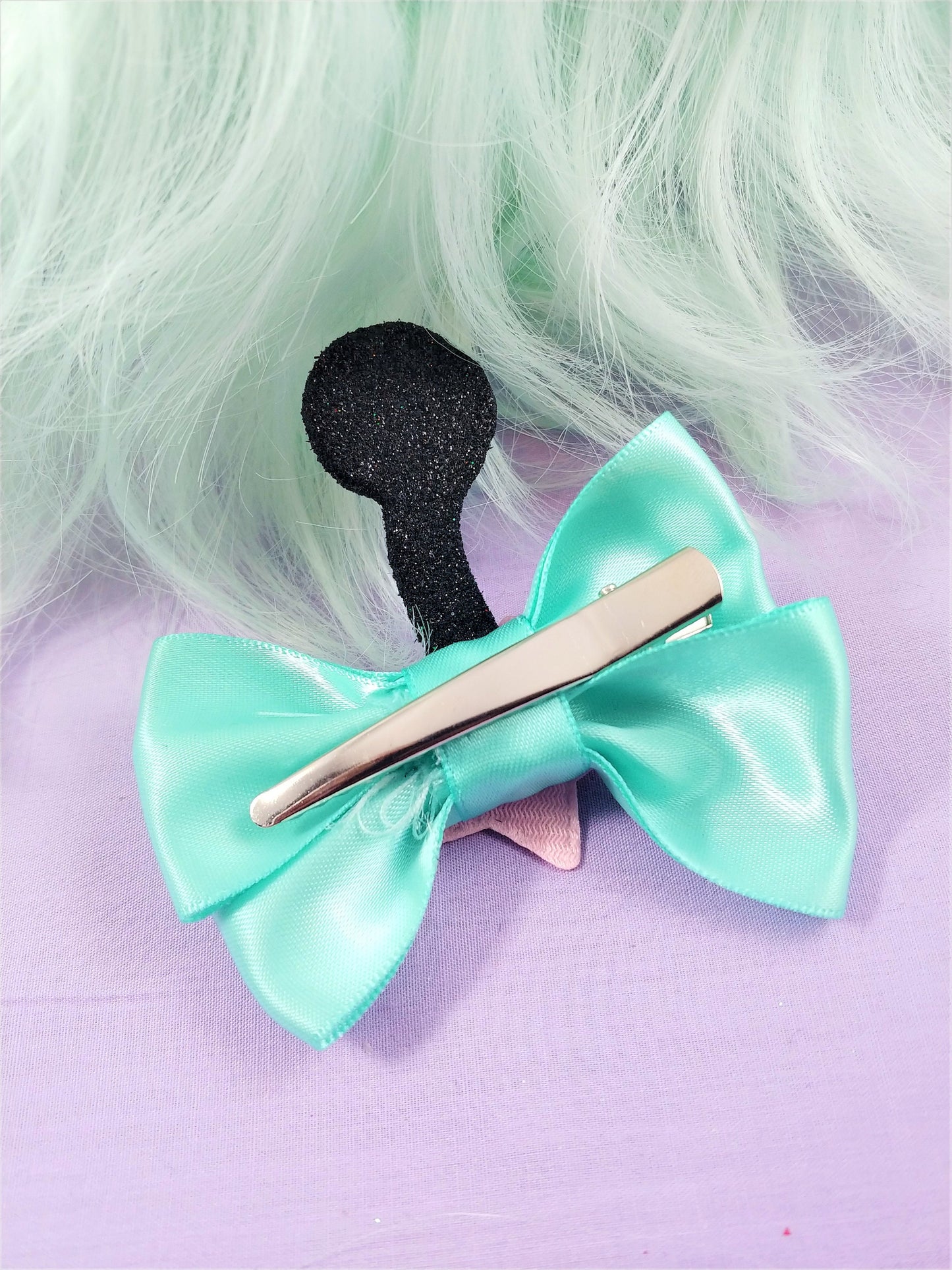 Kawaii Alien Antenna Bow set