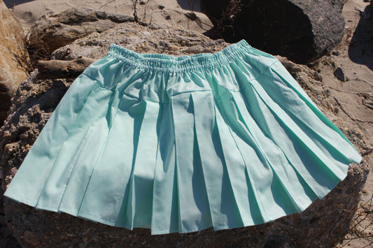 Pastel Pleated skirt