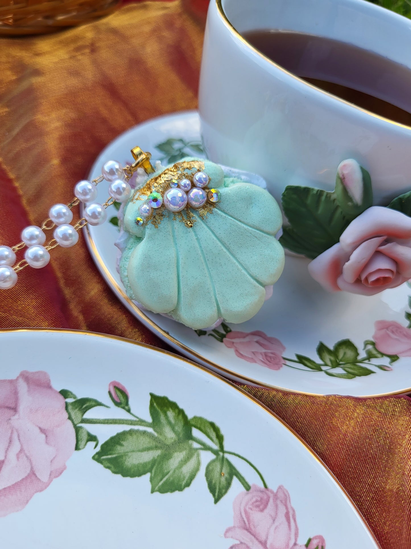 Seashell Macaron Necklace