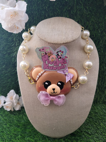 Beary Sweet Jumbo Charm Bracelet Necklace