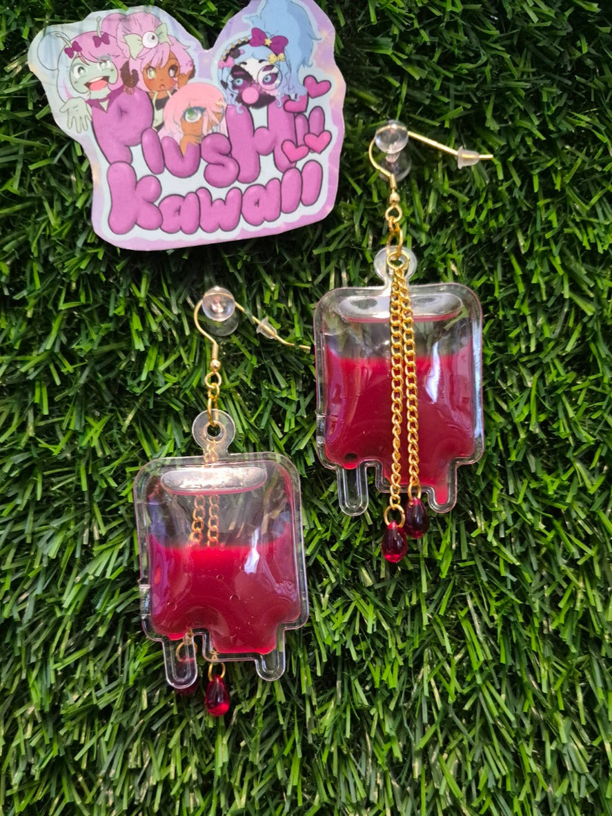Vampire Juicebox Dangle drop earrings