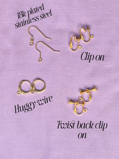 Vampire Juicebox Dangle drop earrings