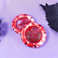 Blood and Bone Jumbo Button 2 way Hair Clip Pair