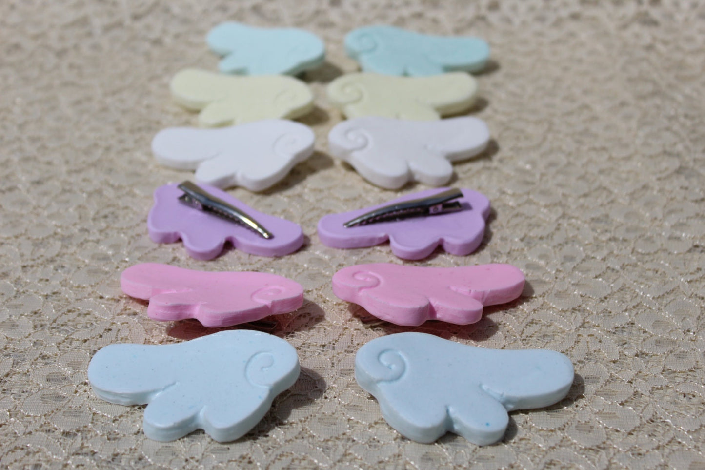 Magical Girl Wing Hair Clips